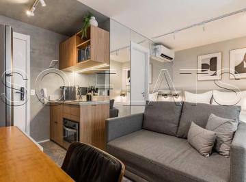 Apartamento · 26m² · 1 Quarto · Studio 26m² Mobiliado no D'Oru Vila Nova Conceição com Varanda Envidraçada Perto do Ibirapuera