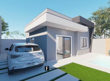 Casa · 120m² · 2 Quartos · 2 Vagas · Casa nova e sozinha no terreno em Monções