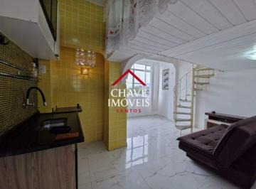 Apartamento · 22m² · 1 Vaga · Excelente Kict Net com vista fronta para o mar no Gonzaguinha São Vicente.