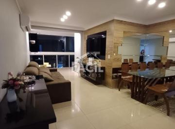 Apartamento · 120m² · 3 Quartos · 2 Vagas · Apartamento mobiliado de 3 quartos para locação na Praia da Costa