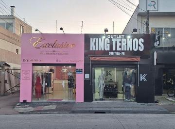 Comercial de 2 quartos, Curitiba · Imóvel Comercial 160m²_ 02 lojas e residência fundos