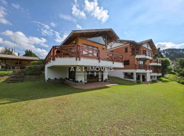 Casa · 694m² · 5 Quartos · 10 Vagas · Casa à venda com 5 suítes e 694,44 m² na Vila Sylvia, Campos do Jordão