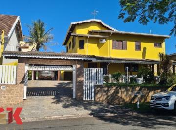 Foto 01 · Casa á venda no condomínio residencial Maison Blanche em Valinhos-SP, com 3 suítes, sala de TV, sala