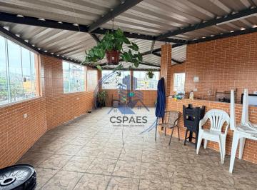 Casa de 3 quartos, Jandira · CSPLD334 - Sobrado com 3 suítes, 5 banheiros, 2 vagas, cozinha com armários, guarda-roupas