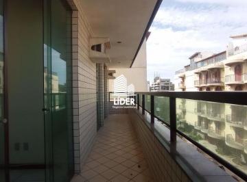 3223039acad142a7daba3f9152428db1dc4e65b9 · Apartamento com 3 dormitórios para alugar, 123 m² por R$ 4.353,77 - Praia do Forte - Cabo Frio/RJ