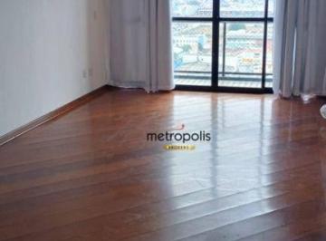 Sala · Apartamento com 3 dormitórios para alugar, 101 m² por R$ 4.531,00/mês - Santo Antônio - São Caetano