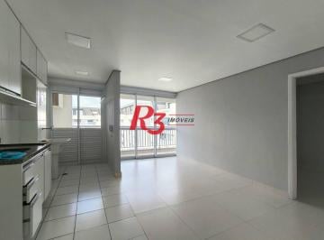 f114ece12e26a86fc898b39853097ef39a06907e · Apartamento com 1 dormitório para alugar, 50 m² por R$ 3.500,02/mês - Vila Matias - Santos/SP