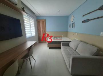 49d36c5d2154bb77f3126db282707d9b2fe0eecd · Apartamento com 1 dormitório para alugar, 35 m² por R$ 3.200,02/mês - Embaré - Santos/SP