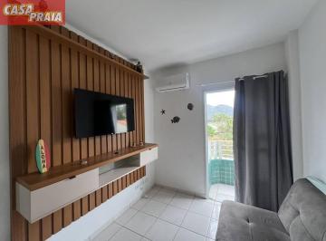 0721546e2d81a909a3c29e4d543e75ef0c543878 · Prédio frente ao mar, apartamento 1 quarto com sacada, 43 m² por R$ 220.000 - Vila Atlântica - Monga