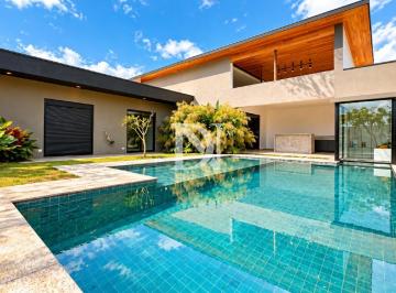 Casa · 398m² · 5 Quartos · 2 Vagas · Casa térrea com 5 suítes à venda no Condomínio Campos de Santo Antônio II – Itu/SP