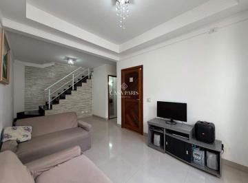 Casa · 113m² · 3 Quartos · 2 Vagas · Sobrado Porteira Fechada com 3 quartos e churrasqueira à venda na Guilhermina
