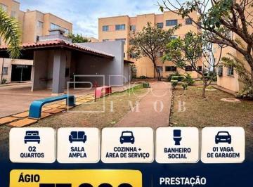 Apartamento · 50m² · 2 Quartos · 1 Vaga · ÁGIO de apartamento de 2 quartos, térreo no Parque Riacho 36 - Riacho Fundo II