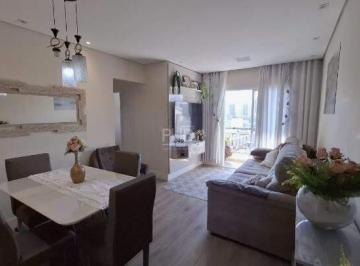 Apartamento · 75m² · 3 Quartos · 1 Vaga · Apartamento 75m², com 3 Dormitórios sendo 1 Suíte e Varanda no Condomínio Le Soleil - Vila Dusi/SBC