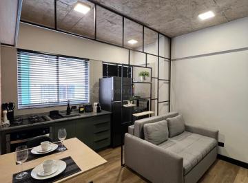 Apartamento · 30m² · 1 Quarto · 1 Vaga · Apartamento mobiliado 01 dormitório | Monte D`or