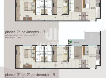 Apartamento de 2 quartos, Apucarana · Apartamento em Barra Funda, Apucarana/PR de 67m² 2 quartos à venda por R$ 383.160,00