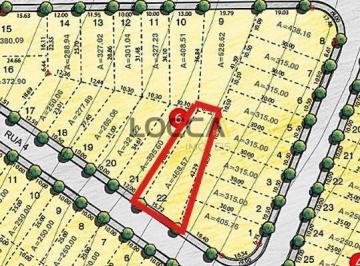 Terreno · 469m² · Terreno en Condomínio para venda em Reserva Imperial de 469.00m²
