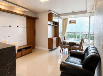 Apartamento · 72m² · 3 Quartos · 2 Vagas · Apartamento no Calhau 3 quartos sendo 2 suítes semi mobiliado no Brisas Life 2 v