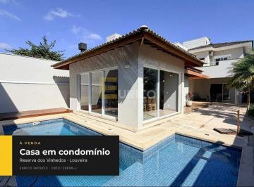 Casa · 305m² · 3 Quartos · 4 Vagas · Casa de Condomínio para venda em Condomínio Reserva dos Vinhedos de 305.00m² com 3 Quartos, 1 Suite 