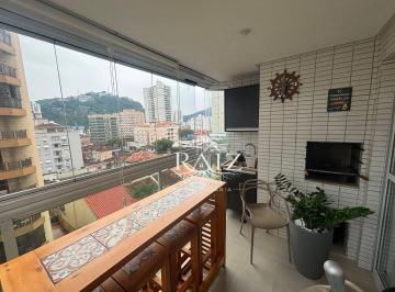 1412f3ab9effd8dd6553be20cfc5cc09058f0d19 · Apartamento com 3 dormitórios à venda, 105 m² por R$ 1.040.000,00 - Pompéia - Santos/SP