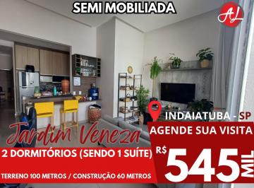Casa de 2 quartos, Indaiatuba · Casa Térrea Semi Mobiliada - A Venda - 2 Dormitórios - Sendo 1 Suíte - Indaiatuba - SP!