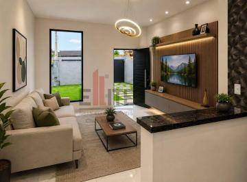 Casa · 67m² · 2 Quartos · 3 Vagas · VENDO CASA  A 350 METROS DO MAR COM PISCINA
