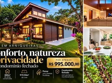 Casa de 3 quartos, Águas Claras · Casa à Venda em Arniqueiras, Brasília | 3 Suítes, 300m², Lote 919m², Pomar e Condomínio Fechado