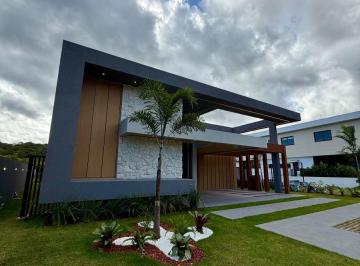 Casa de 4 quartos, Camaçari · Casa térrea a venda NOVA 4 suítes no Alphaville Litoral Norte 3