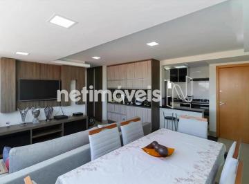 Sala · Apartamento mobiliado de 2 quartos com suíte e 2 vagas à venda no Itapoã – Belo