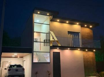 Casa · 219m² · 3 Quartos · 2 Vagas · Casa em Condomínio Mobiliada com Suíte e Ar Condicionado à Venda em Morro Vermelho, Mogi Mirim