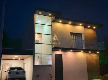 Casa · 219m² · 3 Quartos · 2 Vagas · Casa em Condomínio Mobiliada com Suíte e Ar Condicionado à Venda em Morro Vermelho, Mogi Mirim