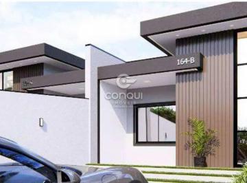 Casa · 70m² · 3 Quartos · 1 Vaga · Casa Nova 3 Quartos com Suíte,Cruzeiro, São Jose d
