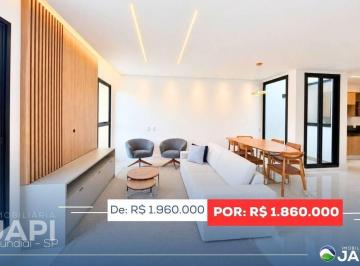 Casa · 175m² · 3 Quartos · 4 Vagas · Casa de Condomínio para venda em Loteamento Reserva Ermida de 175.00m² com 3 Quartos, 3 Suites e 4 G