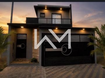 Casa · 188m² · 3 Quartos · 6 Vagas · Sobrado Novo e Moderno | 3 Dormitórios, Suíte Master e 8 Vagas