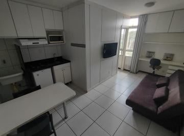 Apartamento · 27m² · 1 Vaga · Arvoredo imóveis vende ótima kitnet completa, com ar-cond e vaga de garagem - Parkstudios