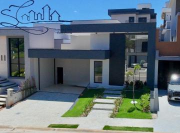 Foto 01 · Casa em Condomínio de Luxo em Valinhos-SP, Residencial Mont' Alcino: 3 Quartos, 3 Suítes, 2 Salas, 4