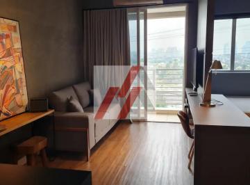 Apartamento · 50m² · 1 Quarto · 1 Vaga · Apartamento Mobiliado em Tamboré para Aluguel, 1 Dormitório