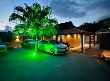 Casa · 416m² · 2 Quartos · 4 Vagas · Casa em Condomínio Guaratiba com 2 Suítes, area gourmet, piscina