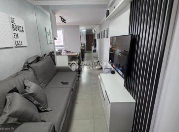 Apartamento · 80m² · 2 Quartos · 1 Vaga · Excelente Cobertura mobiliada no Bairro Vila Scarpelli em Santo André.