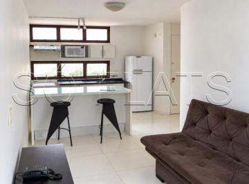 Apartamento · 50m² · 1 Quarto · 1 Vaga · Flat Mobiliado à Venda em Cerqueira César com 50m² Próximo à Paulista e Oscar Freire