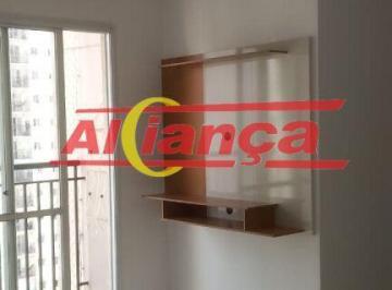 Apartamento · 56m² · 3 Quartos · 1 Vaga · Apartamento 56 m², com 3 quartos para locação no Cocaia - Guarulhos/SP