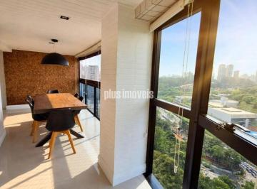 Apartamento · 161m² · 3 Quartos · 3 Vagas · VILLAGGIO PANAMBY! 160,78M²AU 3 SUÍTES, 3 GAR - LIVING AMPLO COM VISTA DEFINIDA