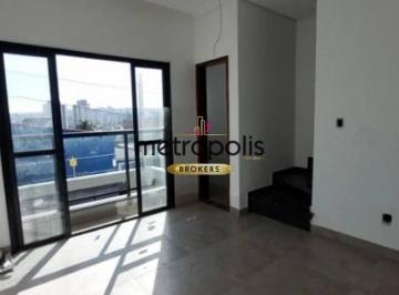 Sala · Sobrado com 2 dormitórios à venda, 121 m² por R$ 545.000,00 - Vila Lucinda - Santo André/SP