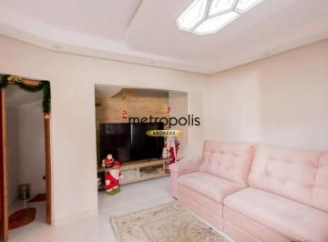 Sala · Casa com 3 dormitórios para alugar, 146 m² por R$ 7.112,17/mês - Vila Curuçá - Santo André/SP