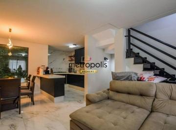 Sala · Sobrado com 2 dormitórios à venda, 137 m² por R$ 900.000,00 - Vila Curuçá - Santo André/SP