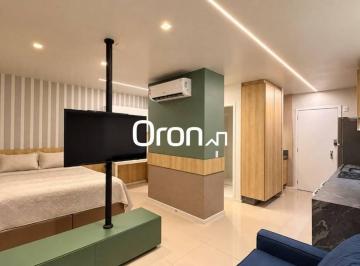 05c95bddf6309fd7d9663425551a9f778967429b · Flat mobiliado com 1 dormitório à venda, 36 m² por R$ 470.000 - Jardim Goiás - Goiânia/GO