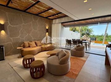 Casa · 370m² · 5 Quartos · 3 Vagas · Casa luxuosa frente mar na praia de toque toque pequeno