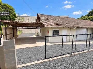 Fachada externa 1 - Com vagas · Casa com 2 dormitórios para alugar, 60 m² com terreno de 160m2 por R$ 1.500/mês - Vorstadt - Blumena