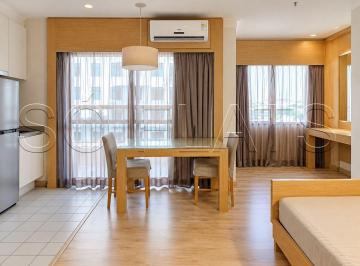 Apartamento · 44m² · 1 Quarto · 1 Vaga · Flat para alugar em Campo Belo de 44.00m² com 1 Quarto, 1 Suite e 1 Garagem
