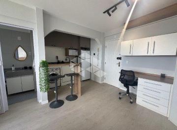 Apartamento · 34m² · 1 Quarto · 1 Vaga · STUDIO MOBILIADO À VENDA NO ESTREITO FLORIANÓPOLIS COM VISTA PARA O MAR