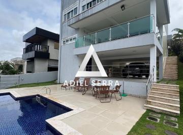 Foto 01 · Alphaville 2 | Casa Alto Padrão | 5 Suítes | 444m² | Piscina | Sauna | 6 Vagas | Infraestrutura comp